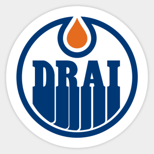 Edmonton Logo Mashup Sticker